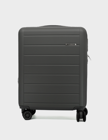 Maleta de Cabina Voyan SDR Gris | Ligera y Expandible +5 cm