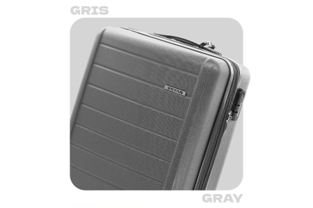 Maleta de Cabina Voyan SDR Gris | Ligera y Expandible +5 cm 2