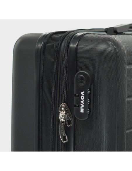 Maleta de Cabina Voyan SDR Gris | Ligera y Expandible +5 cm