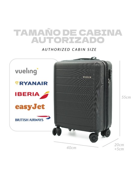 Maleta de Cabina Voyan SDR | Ligera, Resistente y Expandible