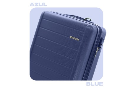 Maleta de Cabina Voyan SDR Azul | Ligera y Expandible +5 cm 2