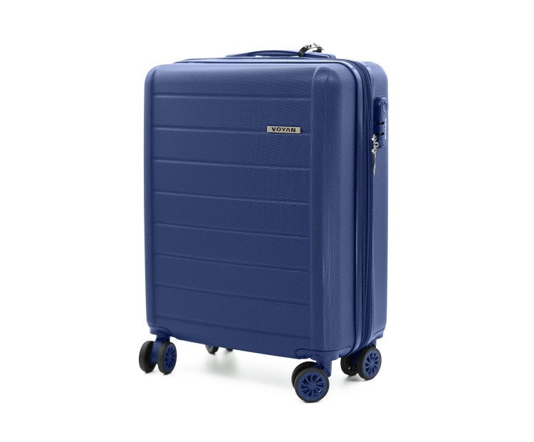 Maleta de Cabina Voyan SDR Azul | Ligera y Expandible +5 cm