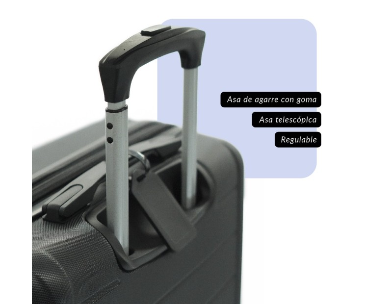 Maleta de Cabina Voyan SDR Granate | Ligera y Expandible +5 cm