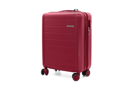 Maleta de Cabina Voyan SDR Granate | Ligera y Expandible +5 cm