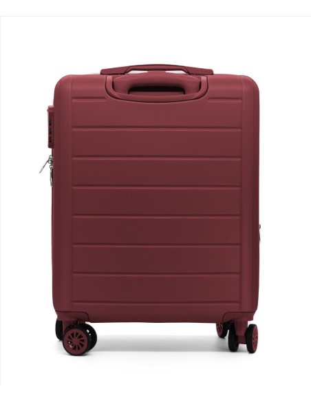 Maleta de Cabina Voyan SDR Granate | Ligera y Expandible +5 cm