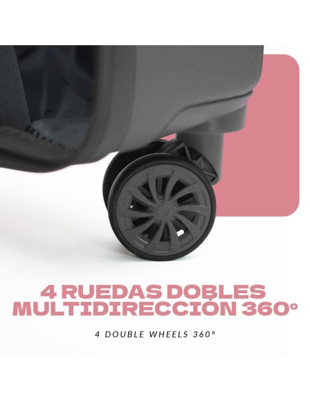 Maleta de Cabina Voyan SDR Verde | Ligera y Expandible +5 cm