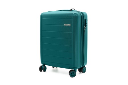 Maleta de Cabina Voyan SDR Verde | Ligera y Expandible +5 cm