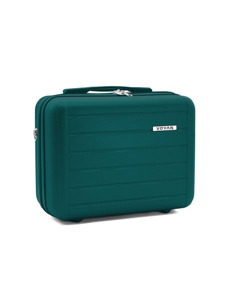 Juego de Maletas + Neceser Voyan SDR Verde | Ligeras y Expandibles