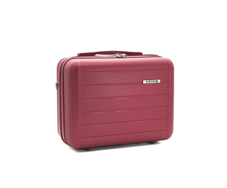 Juego de Maletas + Neceser Voyan SDR Granate | Ligeras y Expandibles