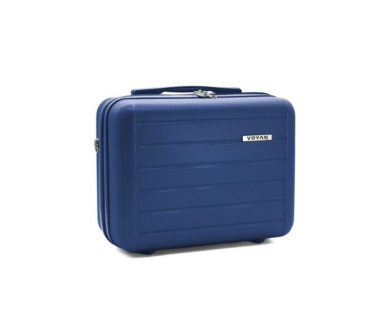 Juego de Maletas + Neceser Voyan SDR Azul | Ligeras y Expandibles