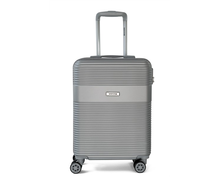 Maleta de Cabina Voyan BIO Gris | Ligera y Resistente