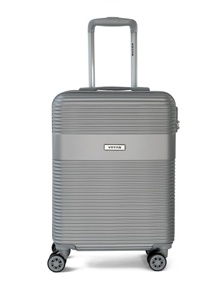 Maleta de Cabina Voyan BIO Gris | Ligera y Resistente