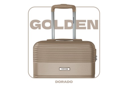 Maleta de Cabina Voyan BIO Oro | Ligera y Resistente 2