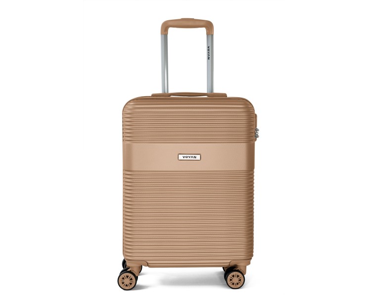 Maleta de Cabina Voyan BIO Oro | Ligera y Resistente