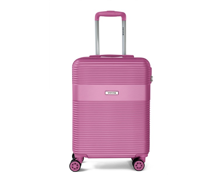 Maleta de Cabina Voyan BIO Rosa | Ligera y Resistente