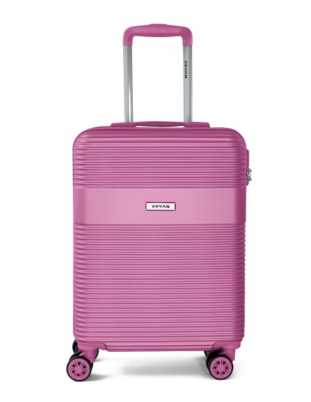 Maleta de Cabina Voyan BIO Rosa | Ligera y Resistente