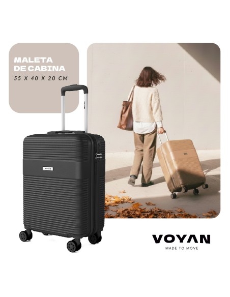 Maleta de Cabina Voyan BIO Azul | Ligera y Resistente