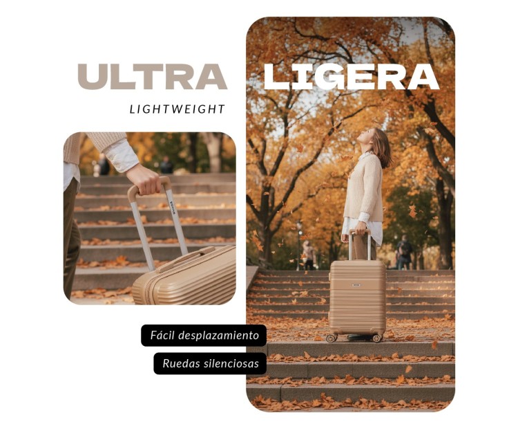 Maleta de Cabina Voyan BIO Azul | Ligera y Resistente