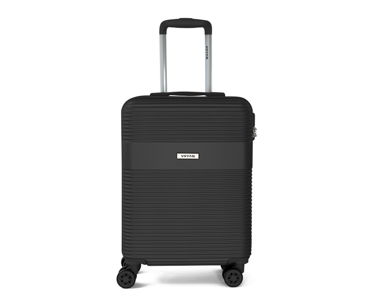 Maleta de Cabina Voyan BIO Negro | Ligera y Resistente