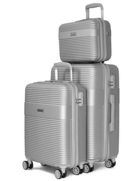 Juego de Maletas + Neceser Voyan BIO Oro | Ligeras y Rígidas