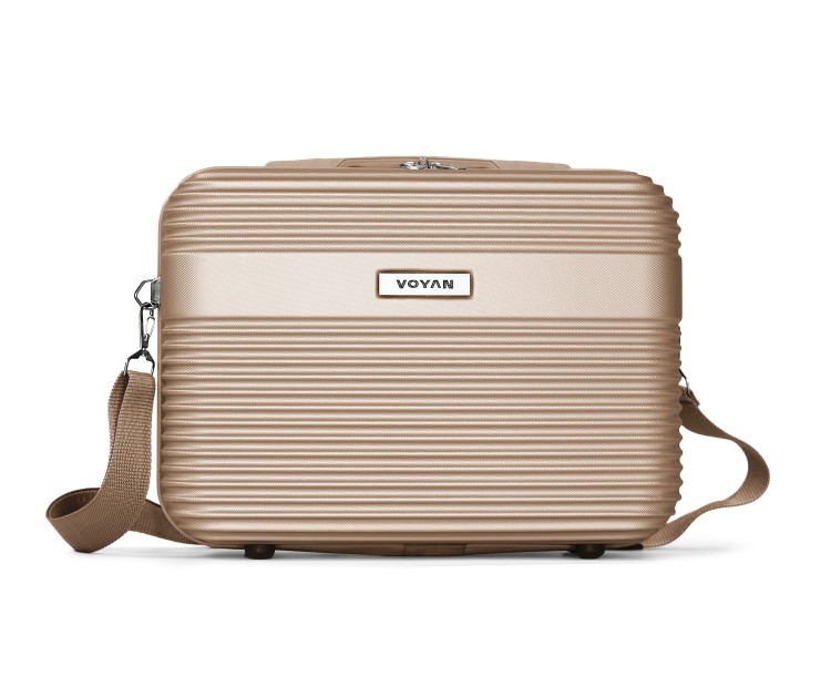 Juego de Maletas + Neceser Voyan BIO Oro | Ligeras y Rígidas