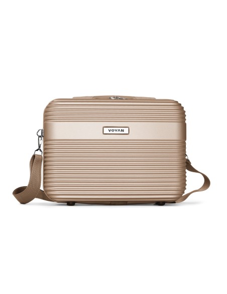 Juego de Maletas + Neceser Voyan BIO Oro | Ligeras y Rígidas