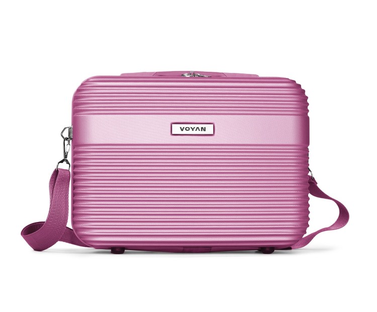 Juego de Maletas + Neceser Voyan BIO Rosa | Ligeras y Rígidas