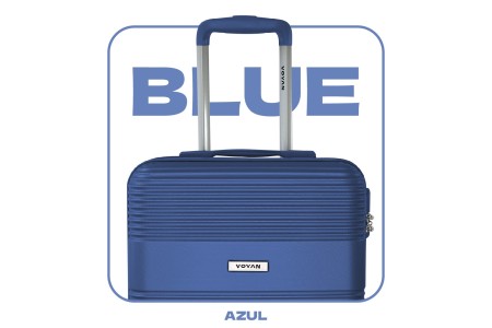Juego de Maletas + Neceser Voyan BIO Azul | Ligeras y Rígidas 2