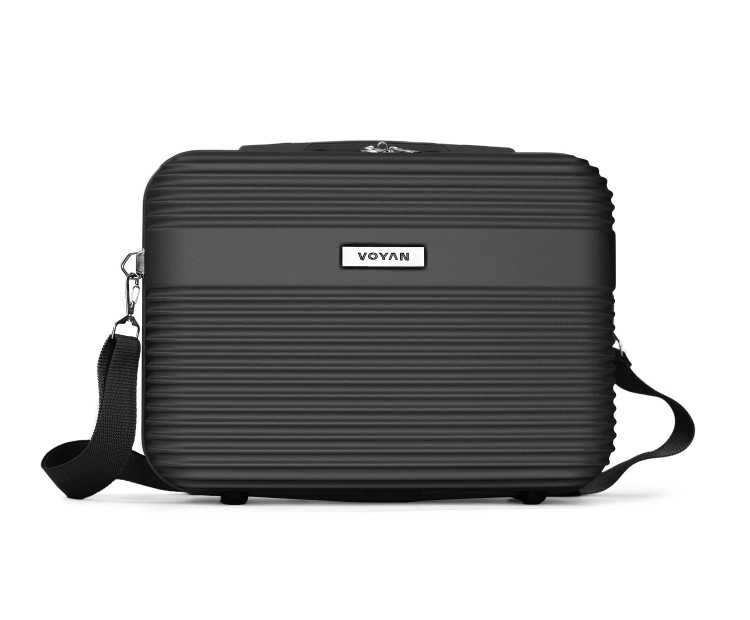 Juego de Maletas + Neceser Voyan BIO Negro | Ligeras y Rígidas