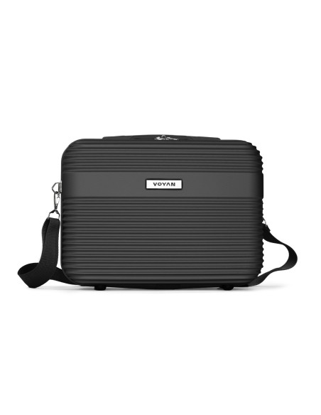 Juego de Maletas + Neceser Voyan BIO Negro | Ligeras y Rígidas