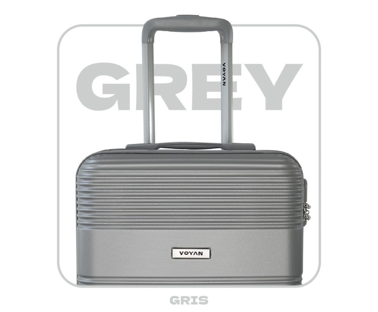 Juego de tres Maletas Voyan BIO Gris | Rígidas y Ligeras