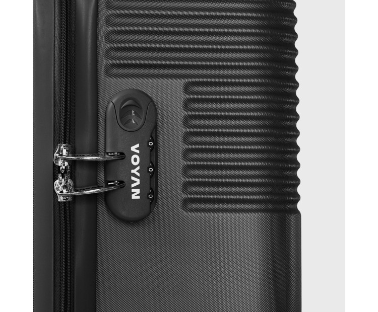 Juego de tres Maletas Voyan BIO Gris | Rígidas y Ligeras