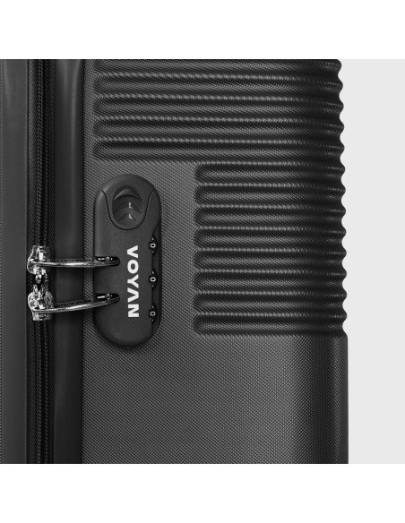 Juego de tres Maletas Voyan BIO Gris | Rígidas y Ligeras