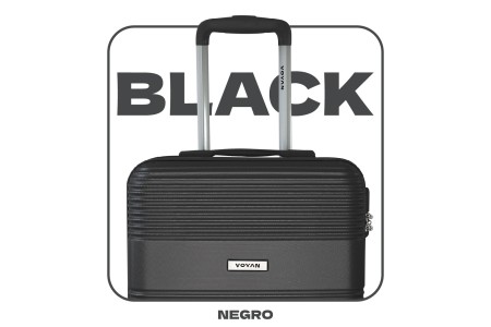 Juego de tres Maletas Voyan BIO Negro | Rígidas y Ligeras 2