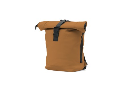 Mochila Voyan TUN Naranja | PVC Engomado y Enrollable