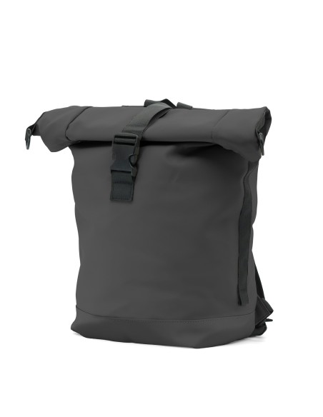 Mochila Voyan TUN Gris | PVC Engomado y Enrollable