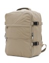 Mochila Voyan TRN Beige | Apta Cabina, Ligera y Compacta