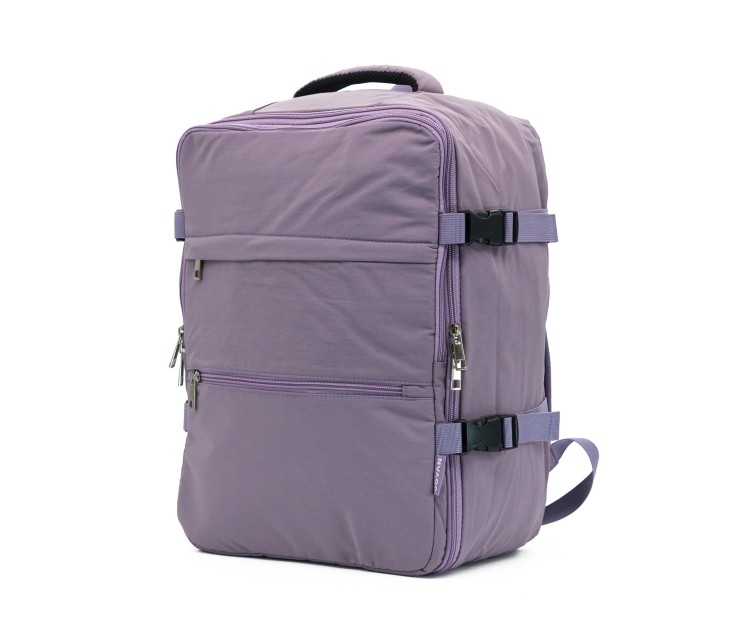 Mochila Voyan TRN Lila | Apta Cabina, Ligera y Compacta