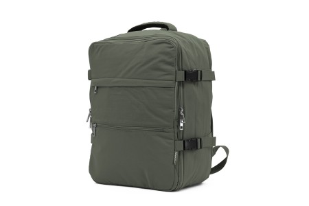 Mochila Voyan TRN Verde | Apta Cabina, Ligera y Compacta