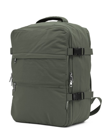 Mochila Voyan TRN Verde | Apta Cabina, Ligera y Compacta