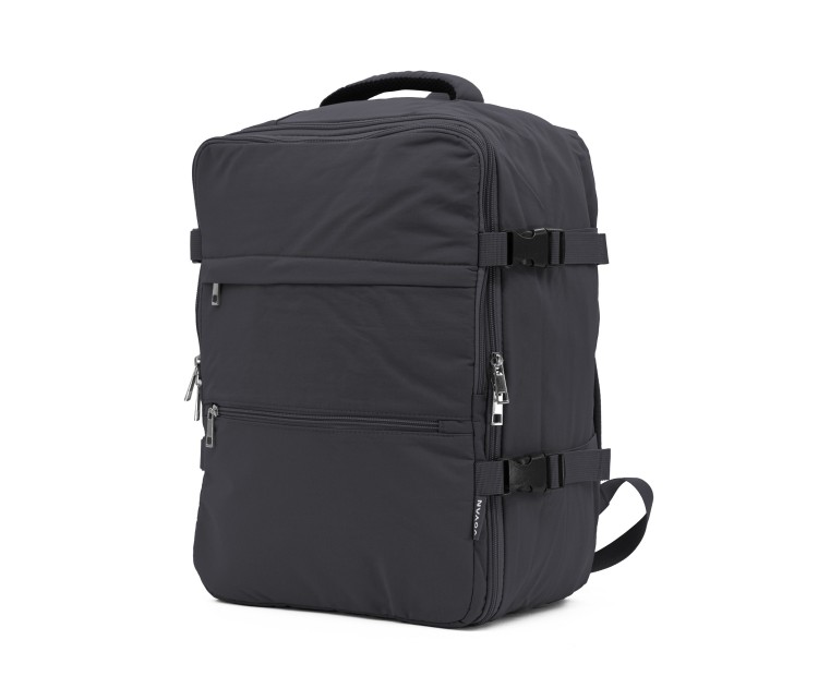 Mochila Voyan TRN Gris | Apta Cabina, Ligera y Compacta