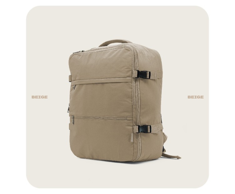 Mochila Voyan NAP Beige | Gran Capacidad y Resistencia