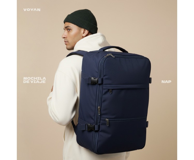 Mochila Voyan NAP Beige | Apta Cabina EasyJet