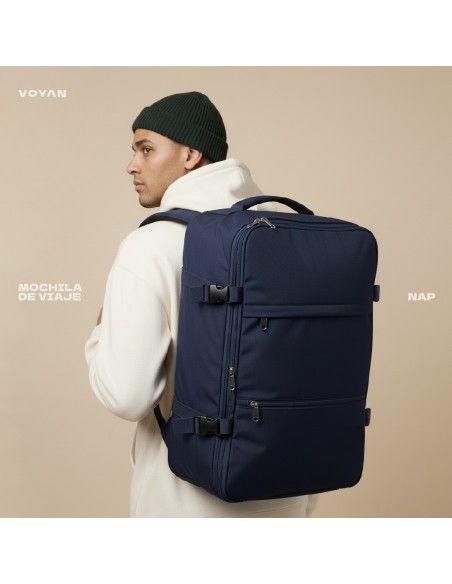 Mochila Voyan NAP Beige | Apta Cabina EasyJet