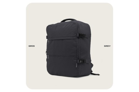 Mochila Voyan NAP Gris | Apta Cabina EasyJet 2