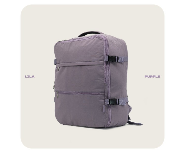 Mochila Voyan NAP Lila | Gran Capacidad y Resistencia