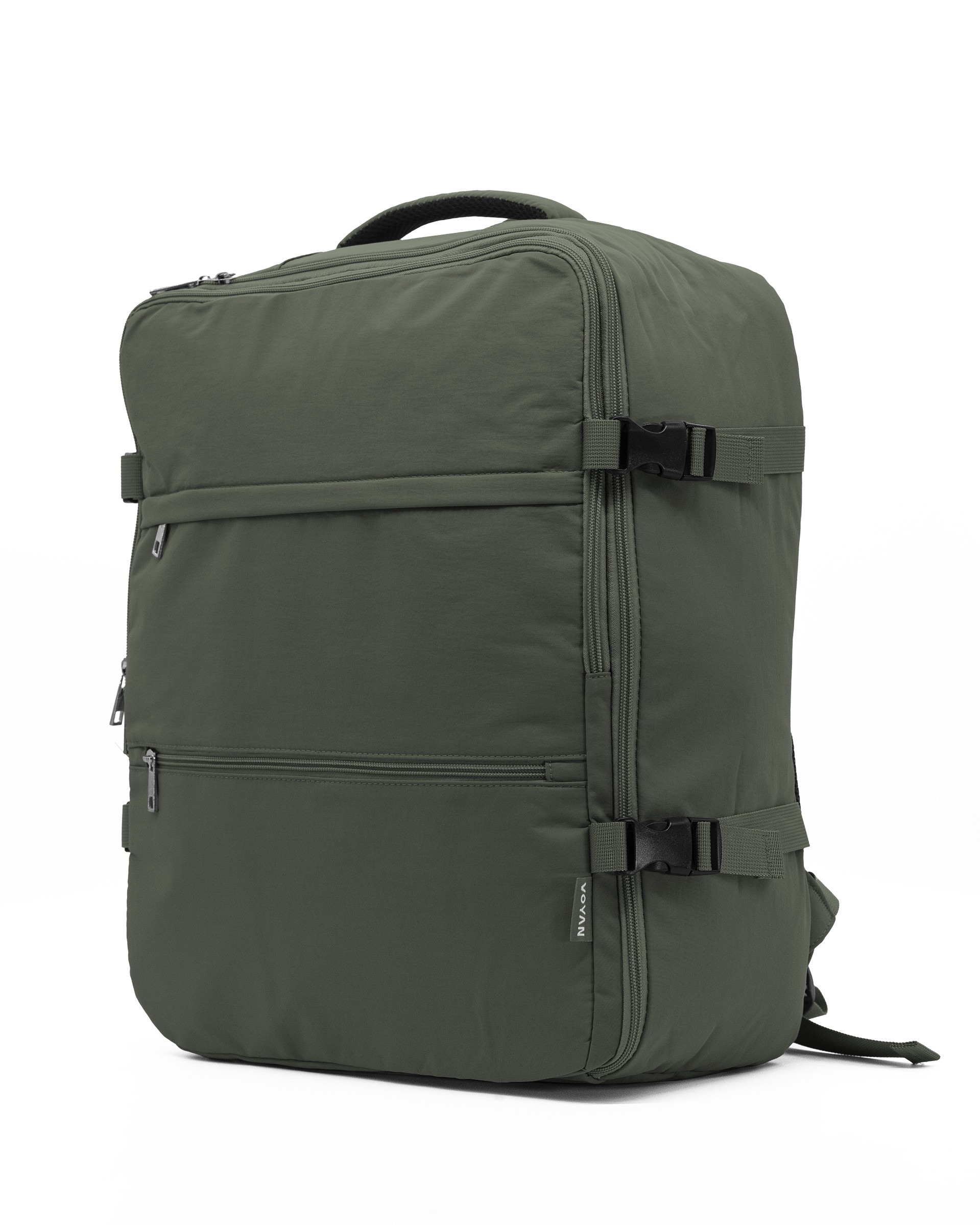 Mochila Voyan NAP Verde –  Apta EasyJet, Gran Capacidad y Resistencia